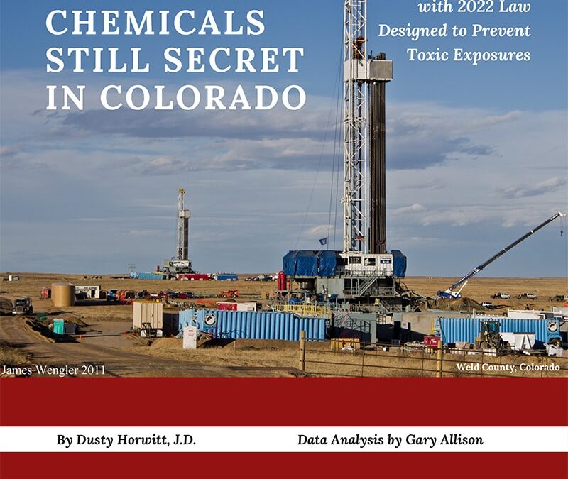 US oil firms pumping secret chemicals into ground and not fully reporting it