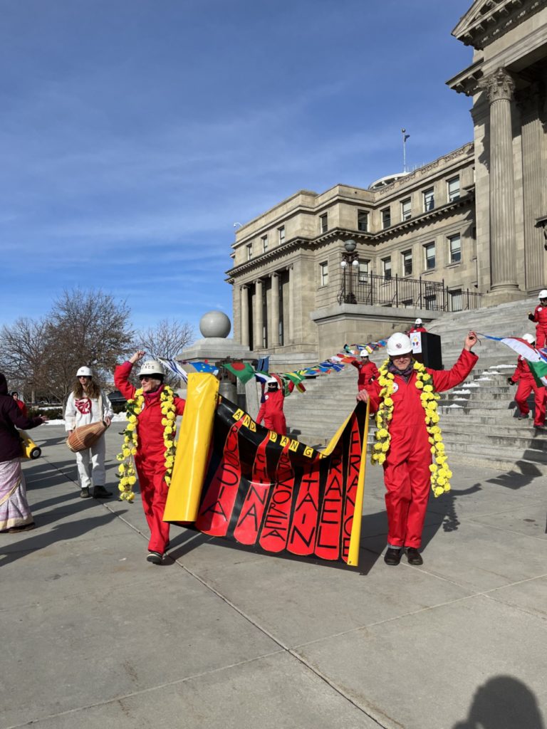 TPNW Action at the Statehouse by Hallie Davidson