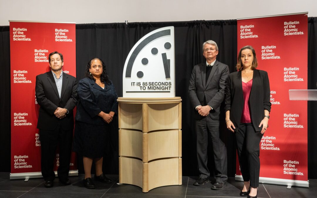 It is Now 85 Seconds to Midnight: 2026 Doomsday Clock Announcement