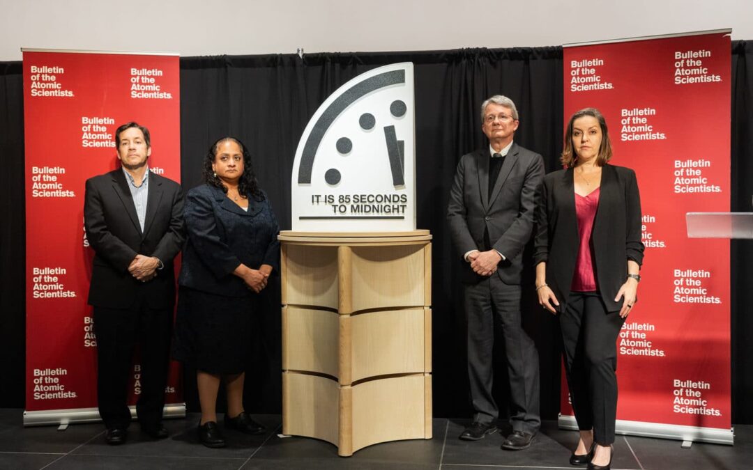 Doomsday Clock 2026: 85 Seconds to Midnight 