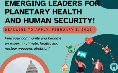 Apply now for the PSR National Emerging Leaders Program!