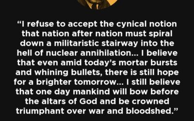In Honor of MLK Jr. Day: A Call for Moral Leadership on Nuclear Weapons
