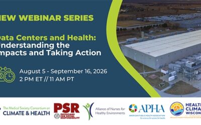 Data Centers and Health – A New Webinar Series