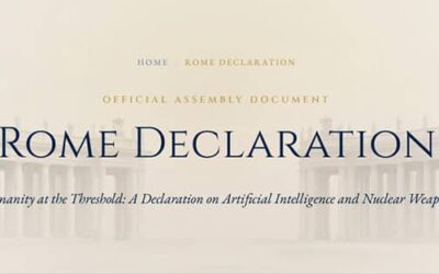Nuclear Weapons and Artificial Intelligence: IPPNW Attends Summit in the Vatican