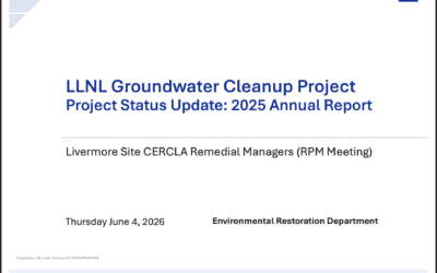 Update on Cleanup at Lawrence Livermore National Laboratory and its Site 300